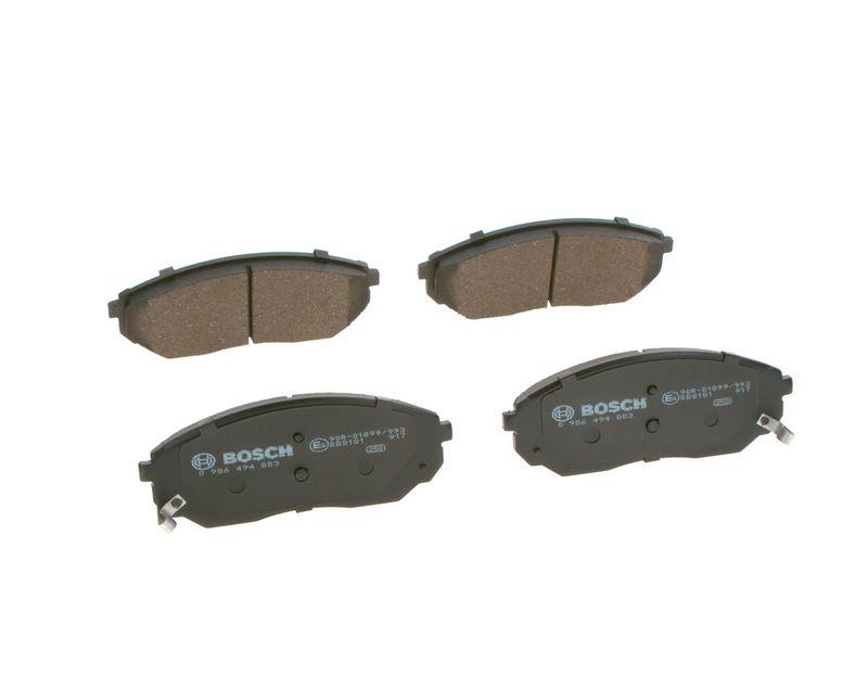 Kit de plaquettes de frein, frein à disque BOSCH 0 986 494 883