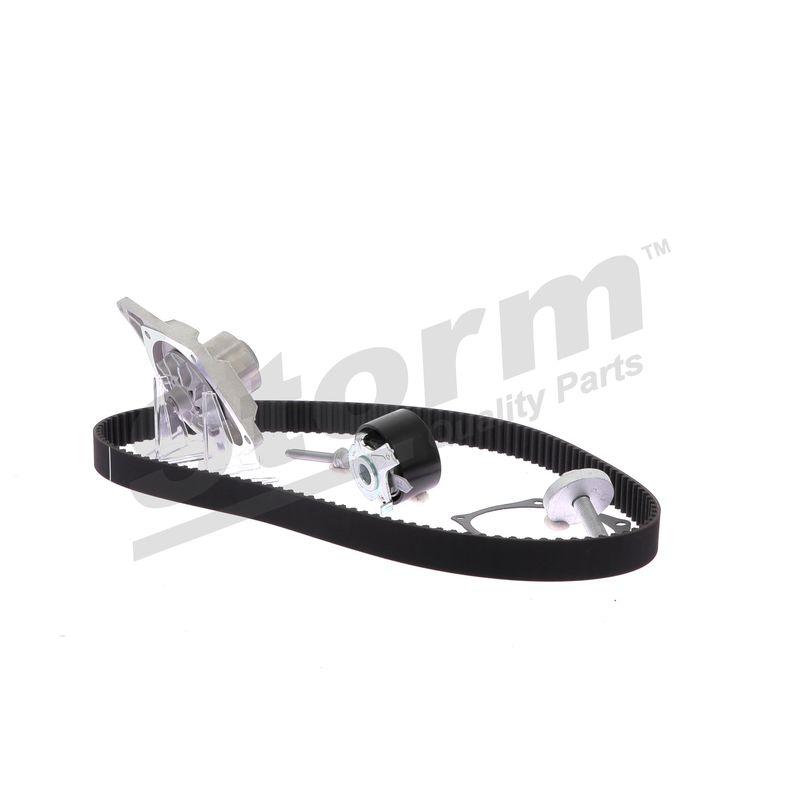 Pompe à eau + kit de courroie crantée STORM QUALITY PARTS 5550578KP