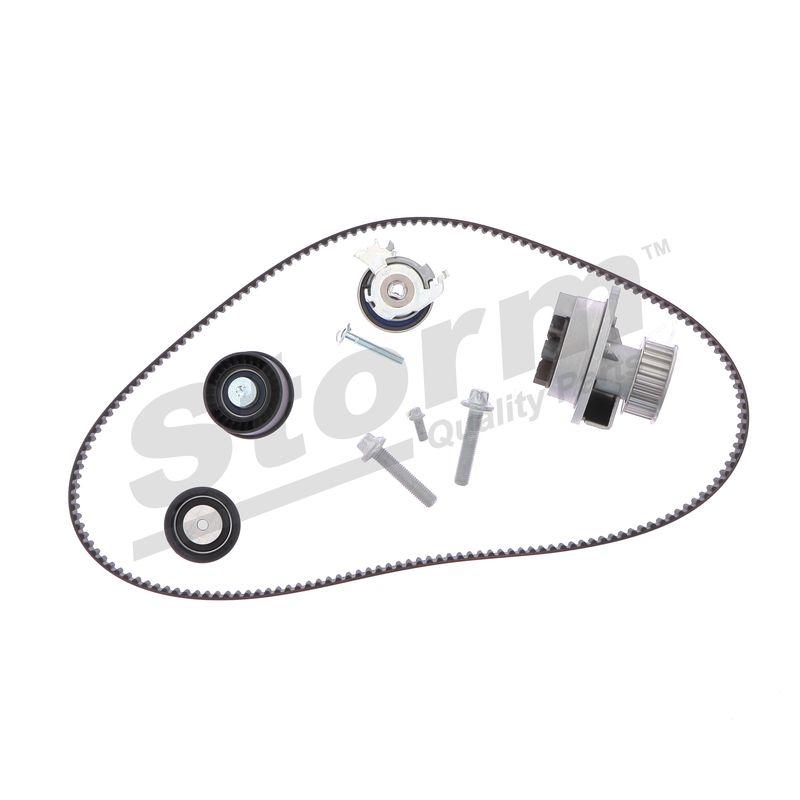 Pompe à eau + kit de courroie crantée STORM QUALITY PARTS 904388KP