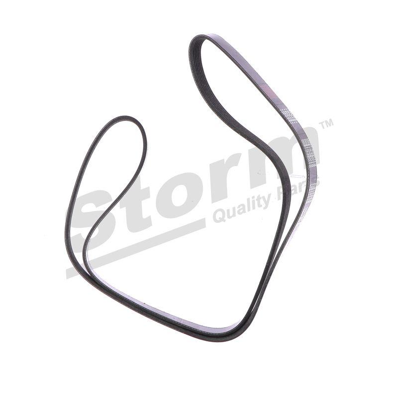 Courroie trapézoïdale à nervures STORM QUALITY PARTS STO6PK1600