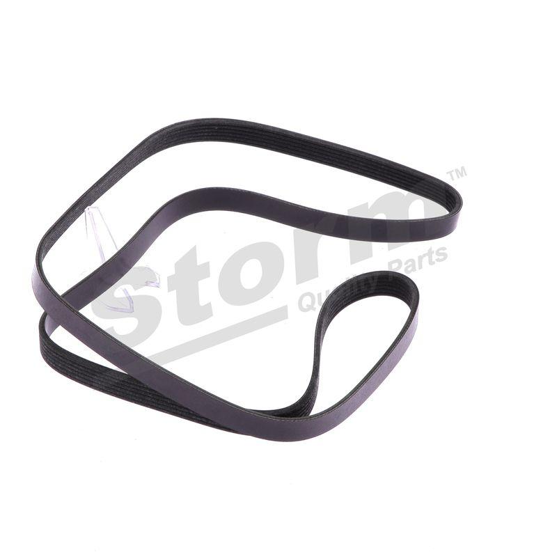 Courroie trapézoïdale à nervures STORM QUALITY PARTS STO6PK1735