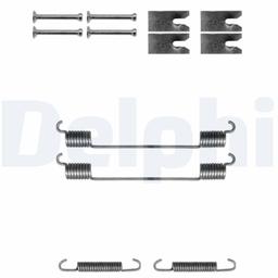 Kit d'accessoires, mâchoire de frein DELPHI LY1310