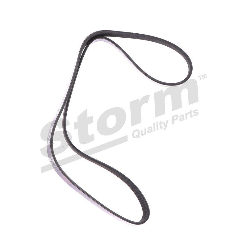 Courroie trapézoïdale à nervures STORM QUALITY PARTS STO6PK1250