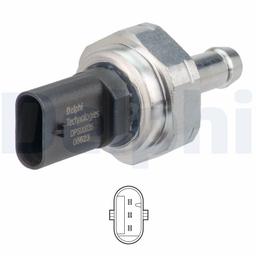 Capteur, pression des gaz échappement DELPHI DPS00035-12B1