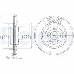 Disque de frein DELPHI BG9759