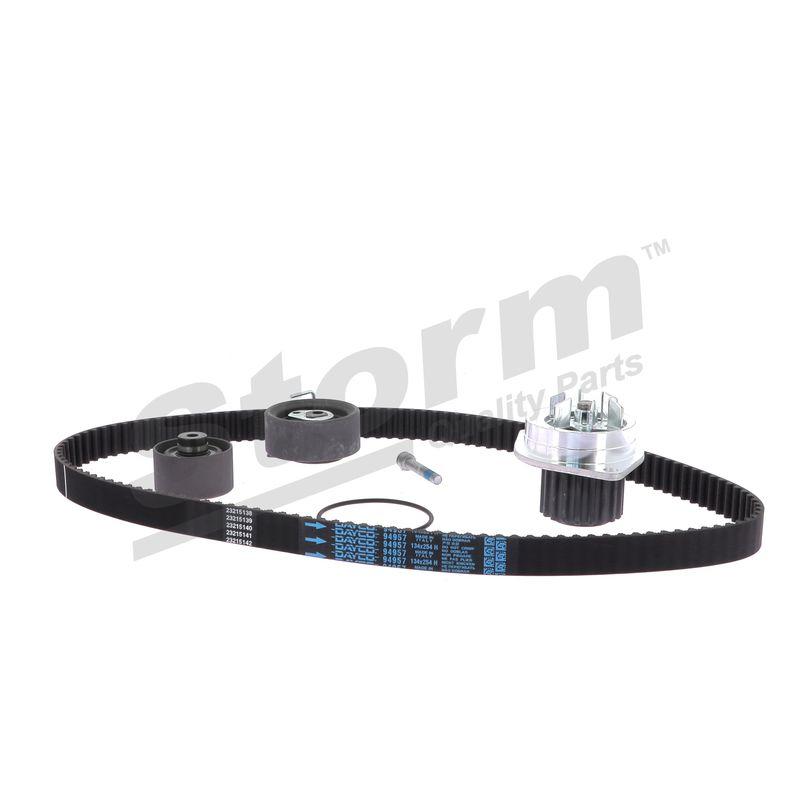 Pompe à eau + kit de courroie crantée STORM QUALITY PARTS 904470KP