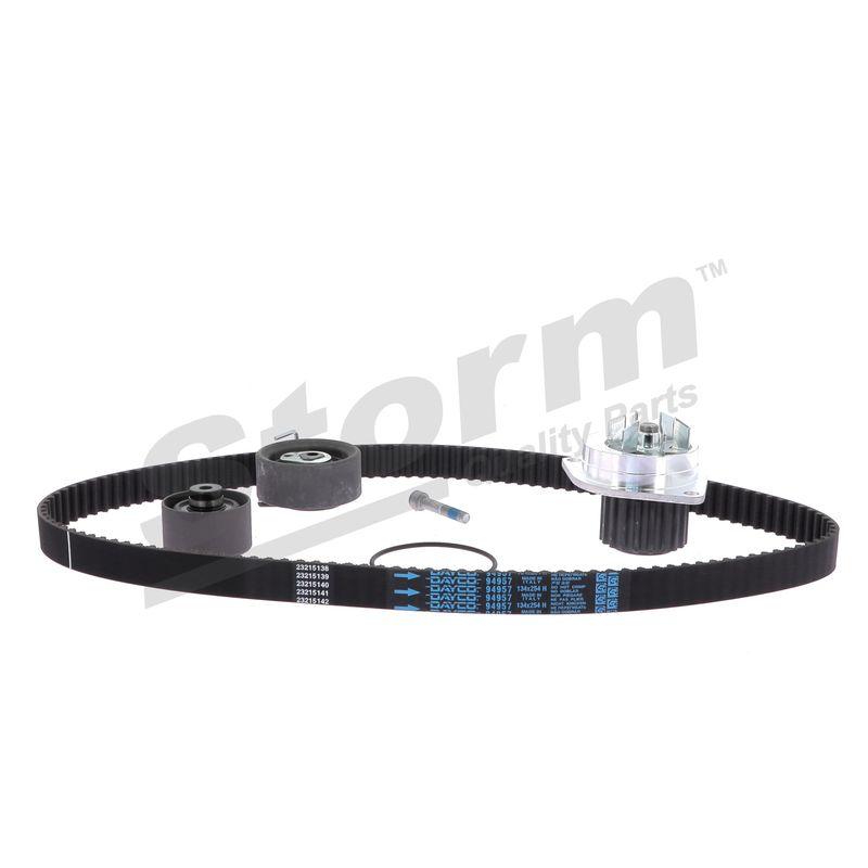 Pompe à eau + kit de courroie crantée STORM QUALITY PARTS 904470KP