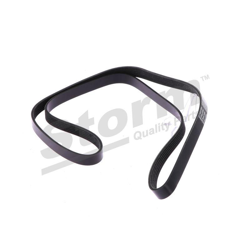 Courroie trapézoïdale à nervures STORM QUALITY PARTS STO6PK1638