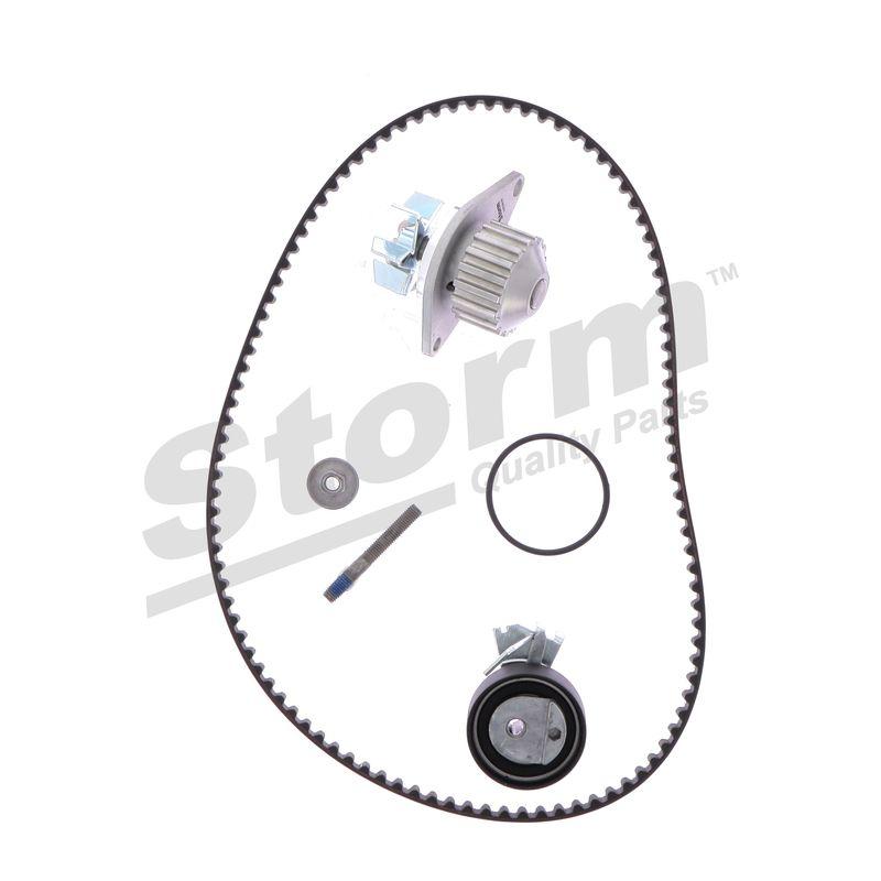 Pompe à eau + kit de courroie crantée STORM QUALITY PARTS 904464KP