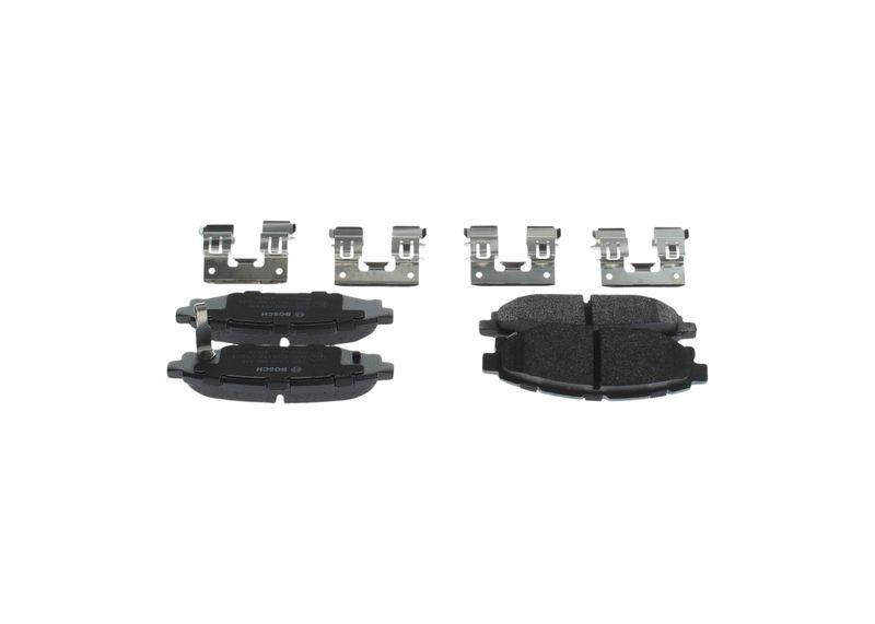 Kit de plaquettes de frein, frein à disque BOSCH 0 986 494 444