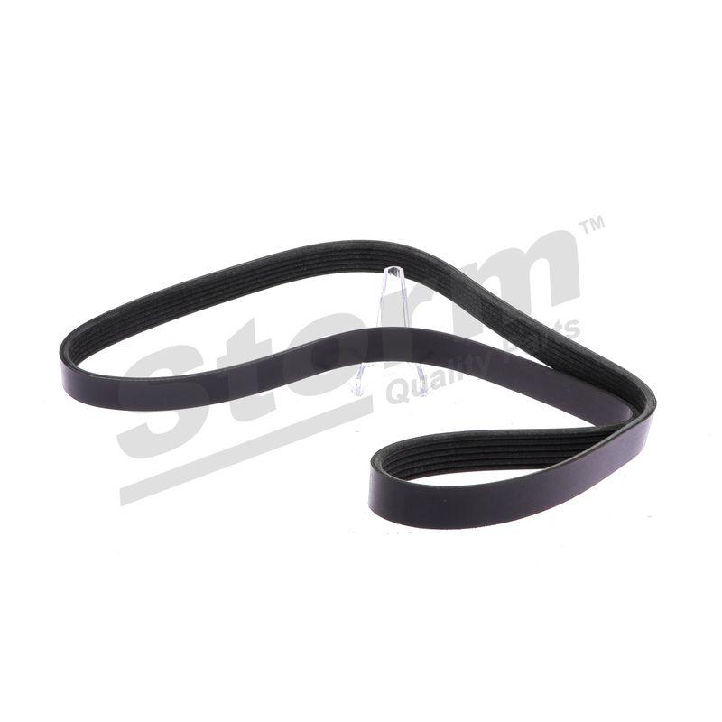 Courroie trapézoïdale à nervures STORM QUALITY PARTS STO6PK1250