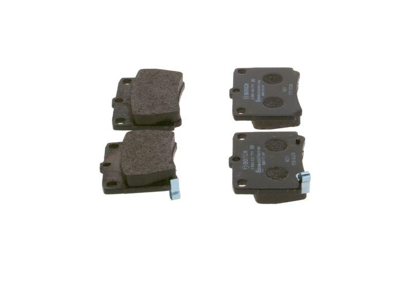 Kit de plaquettes de frein, frein à disque BOSCH 0986424711