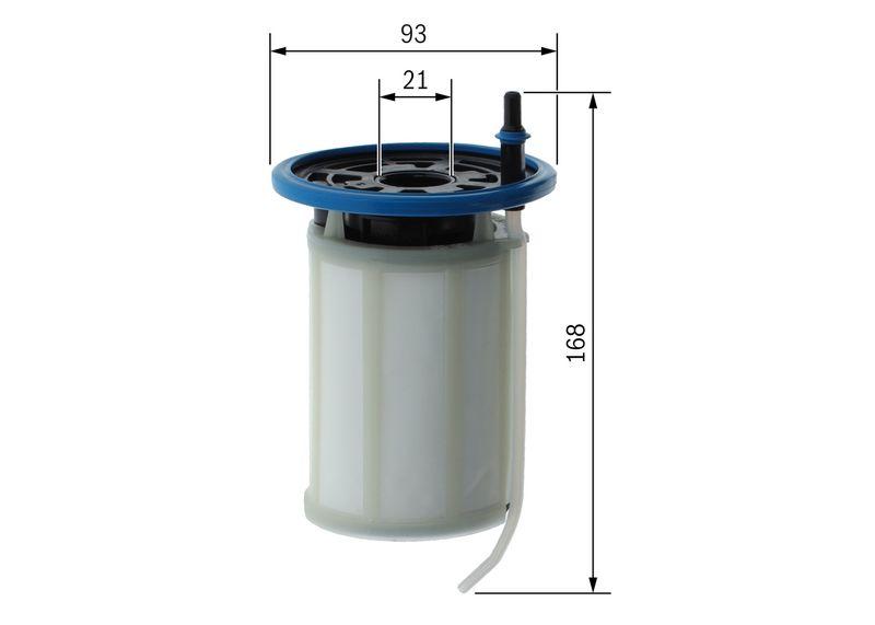 Filtre à carburant BOSCH F 026 402 286