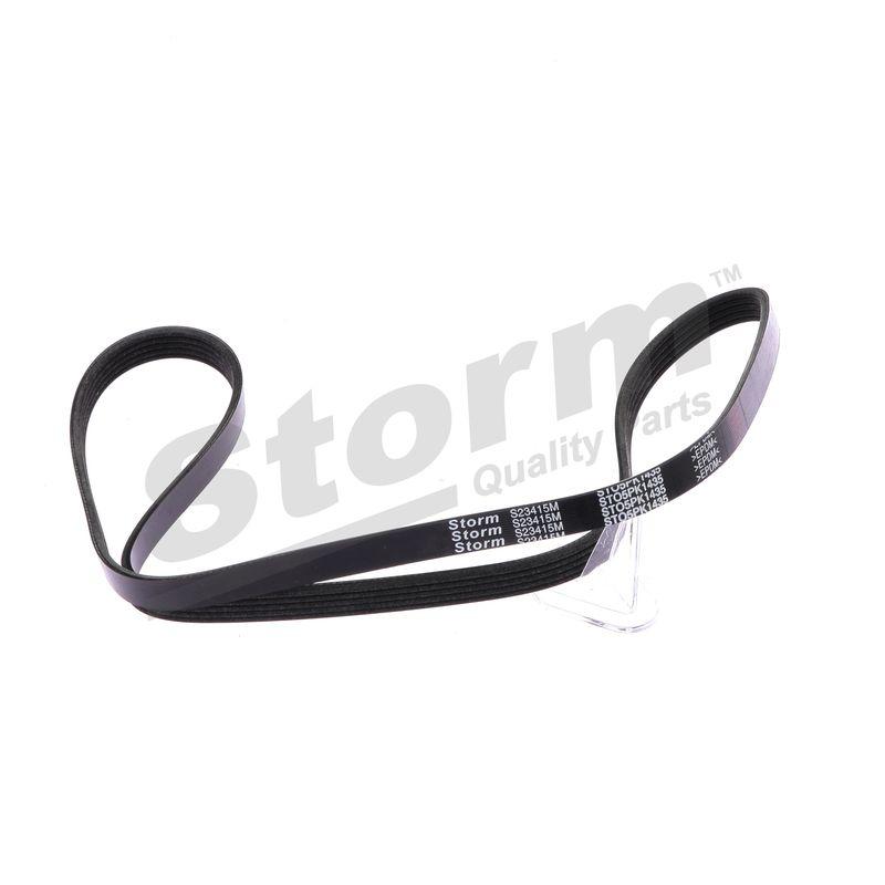 Courroie trapézoïdale à nervures STORM QUALITY PARTS STO5PK1435