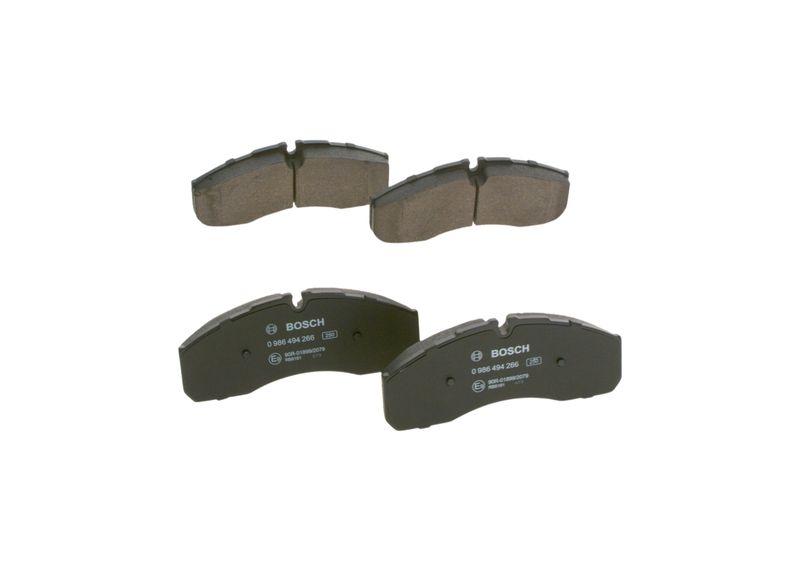 Kit de plaquettes de frein, frein à disque BOSCH 0 986 494 266