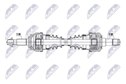 Arbre de transmission NTY NPW-TY-215