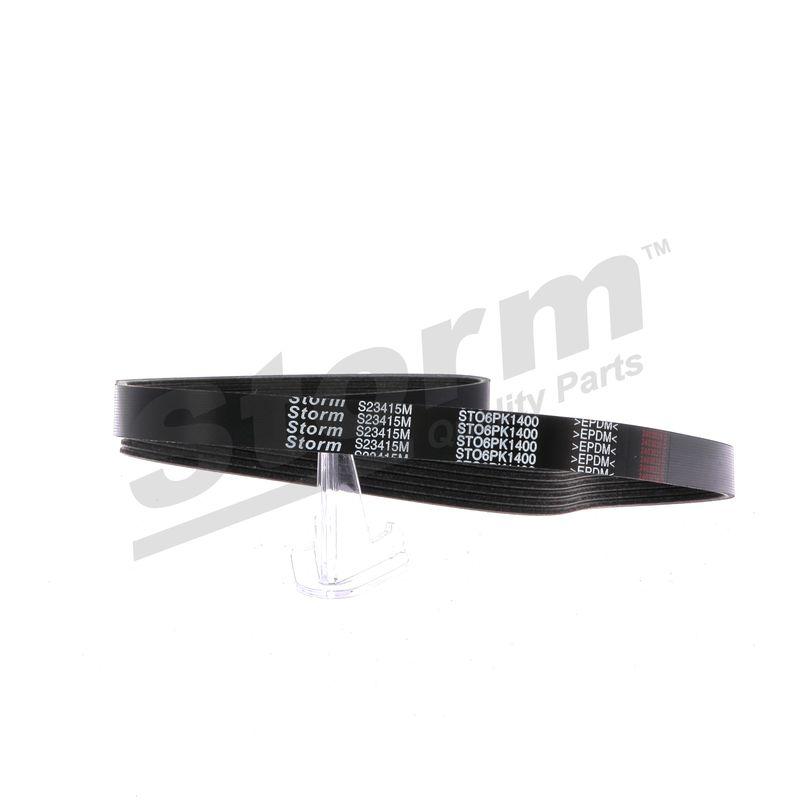 Courroie trapézoïdale à nervures STORM QUALITY PARTS STO6PK1400