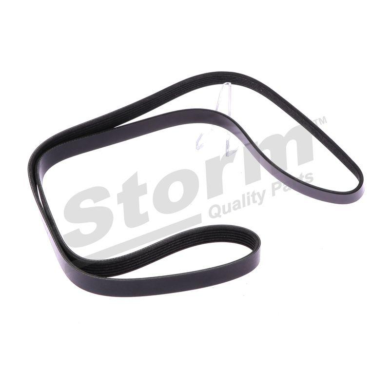 Courroie trapézoïdale à nervures STORM QUALITY PARTS STO6PK1725