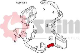 Gaine de suralimentation SEIM 981066