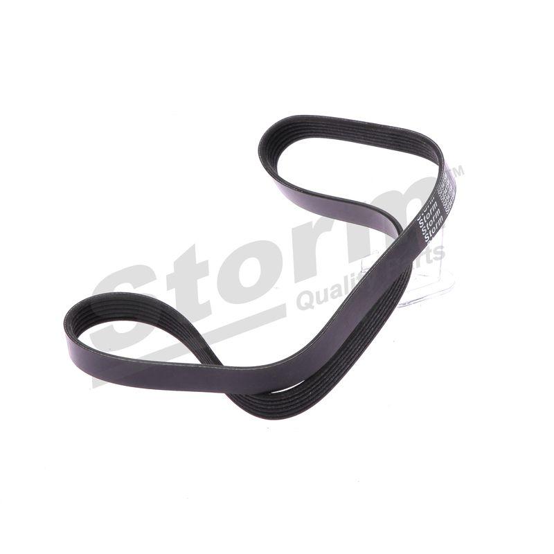 Courroie trapézoïdale à nervures STORM QUALITY PARTS STO6PK1125