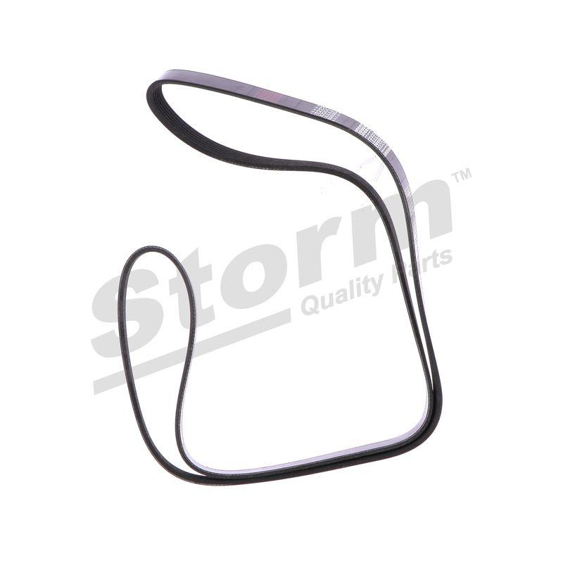 Courroie trapézoïdale à nervures STORM QUALITY PARTS STO6PK1663