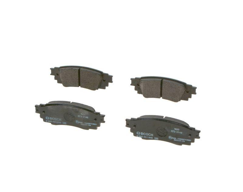 Kit de plaquettes de frein, frein à disque BOSCH 0 986 424 840
