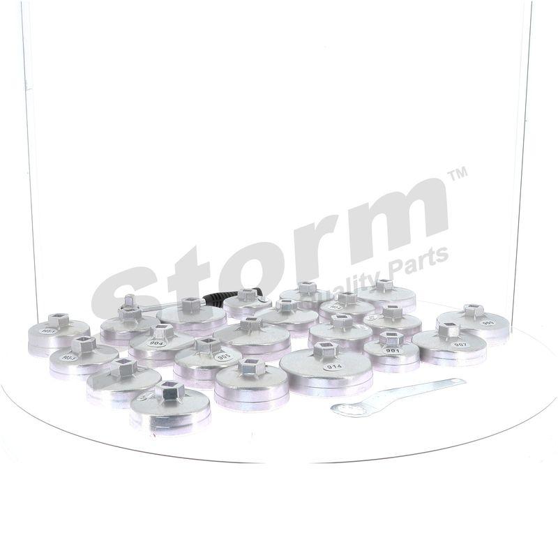 Kit clé coiffe pour filtre à huile STORM QUALITY PARTS 555509