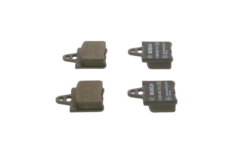 Kit de plaquettes de frein, frein à disque BOSCH 0 986 465 751
