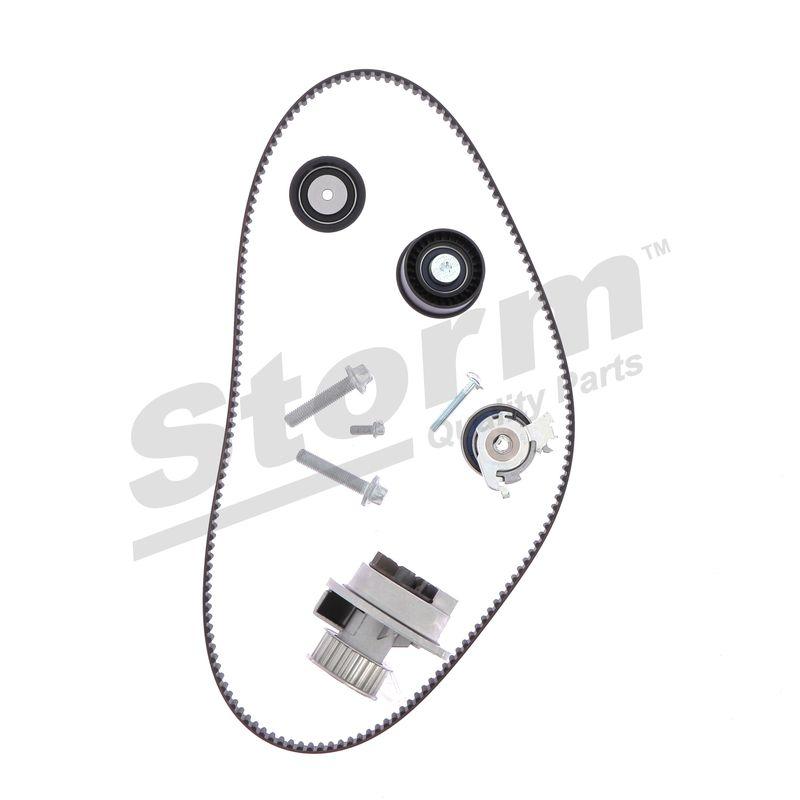 Pompe à eau + kit de courroie crantée STORM QUALITY PARTS 904388KP