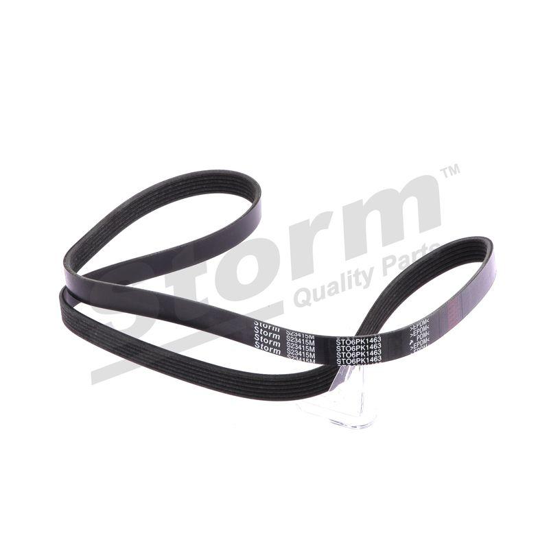 Courroie trapézoïdale à nervures STORM QUALITY PARTS STO6PK1463