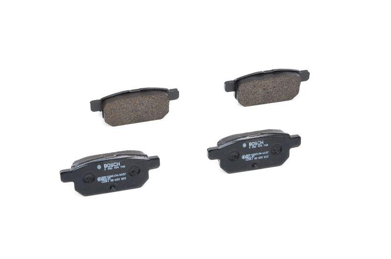 Kit de plaquettes de frein, frein à disque BOSCH 0 986 494 748