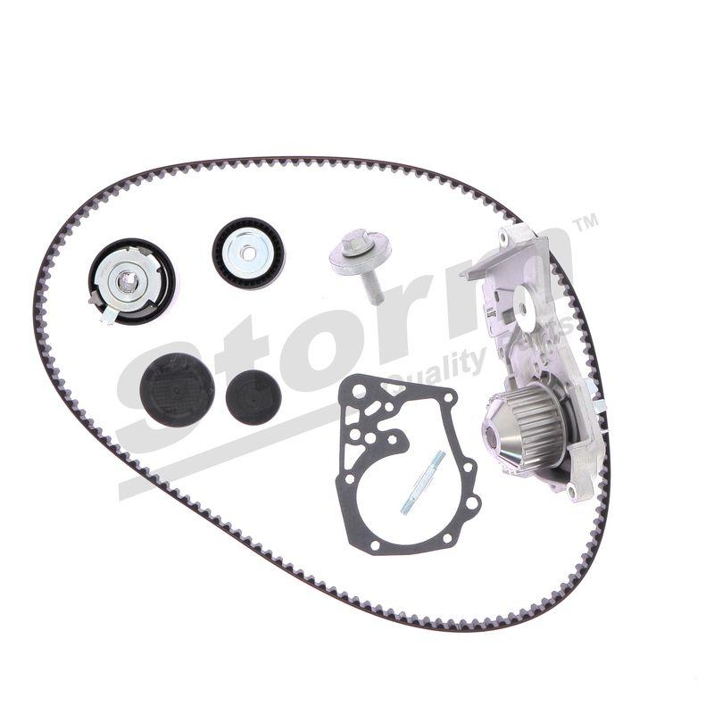 Pompe à eau + kit de courroie crantée STORM QUALITY PARTS 5550576KP