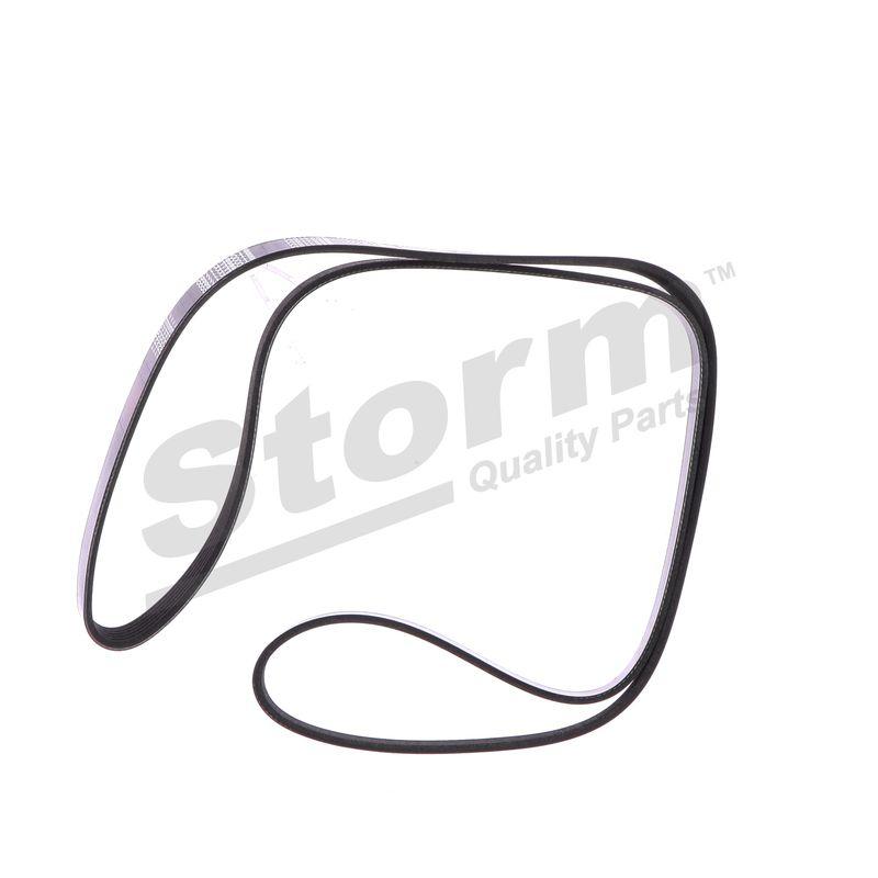 Courroie trapézoïdale à nervures STORM QUALITY PARTS STO6PK1750