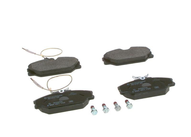 Kit de plaquettes de frein, frein à disque BOSCH 0 986 461 765