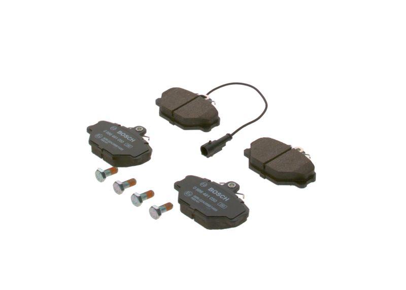 Kit de plaquettes de frein, frein à disque BOSCH 0 986 491 050