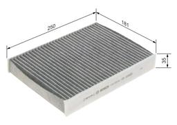 Filtre, air de l'habitacle BOSCH 1987435562