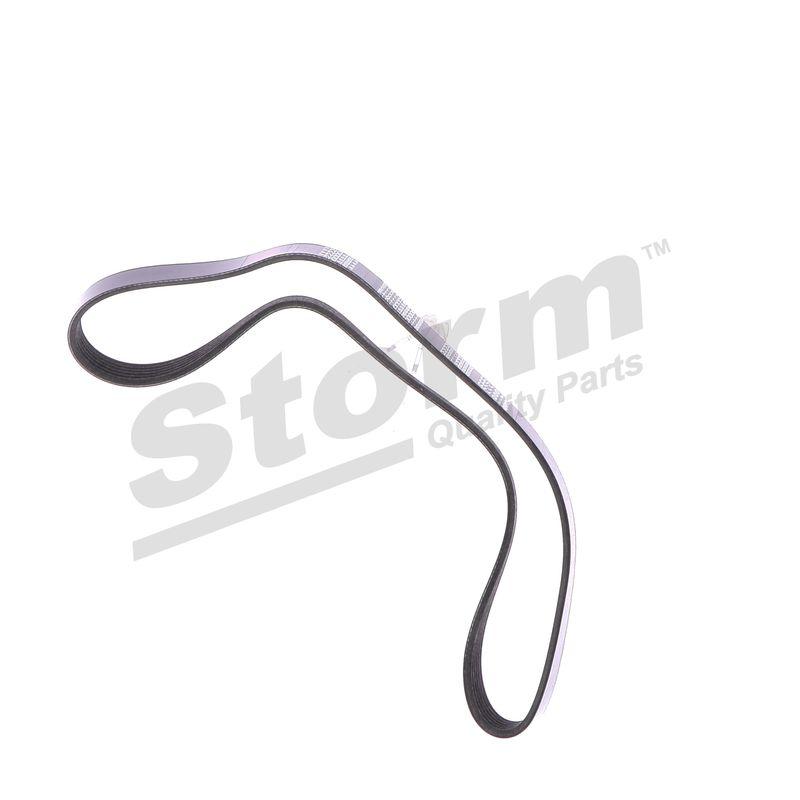 Courroie trapézoïdale à nervures STORM QUALITY PARTS STO6PK1013