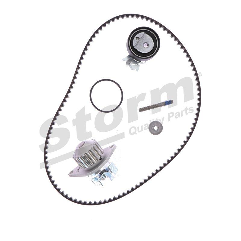 Pompe à eau + kit de courroie crantée STORM QUALITY PARTS 904464KP