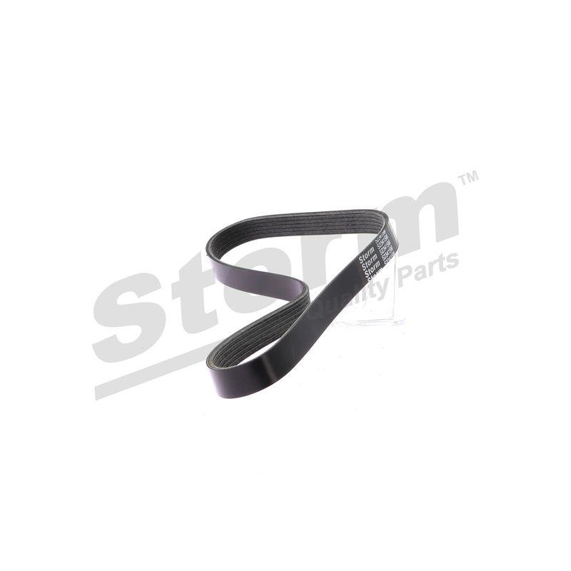 Courroie trapézoïdale à nervures STORM QUALITY PARTS STO6PK0975