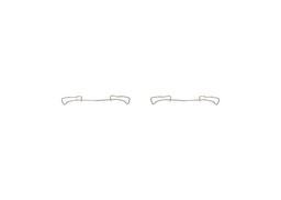 Kit d'accessoires, plaquette de frein à disque BOSCH 1987474213