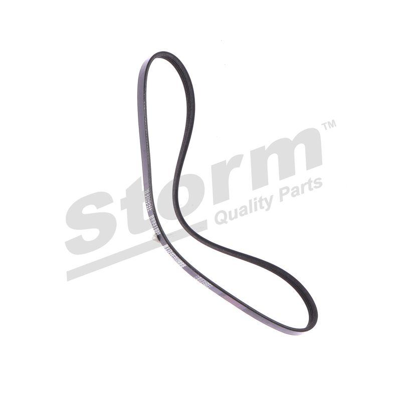 Courroie trapézoïdale à nervures STORM QUALITY PARTS STO4PK0855
