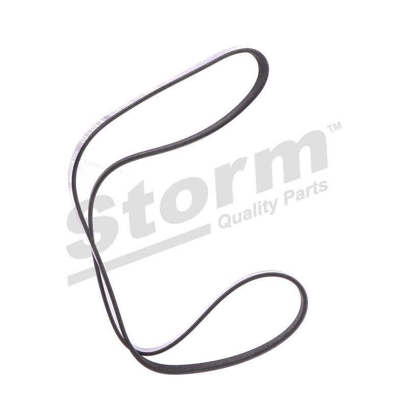 Courroie trapézoïdale à nervures STORM QUALITY PARTS STO6PK1355