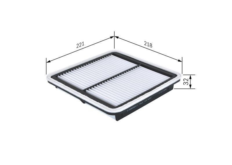 Filtre à air BOSCH F 026 400 206
