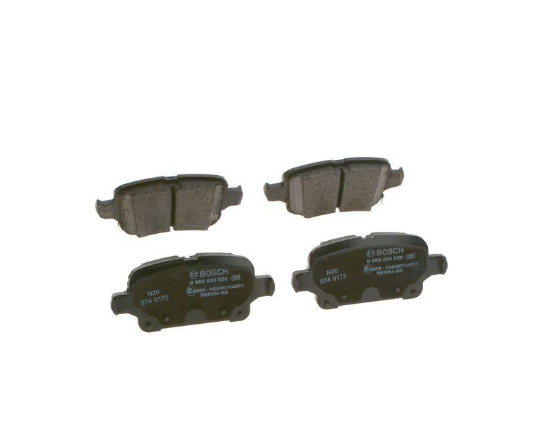 Kit de plaquettes de frein, frein à disque BOSCH 0 986 424 839