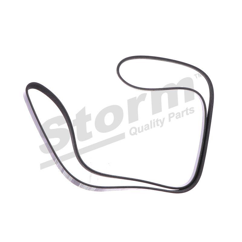 Courroie trapézoïdale à nervures STORM QUALITY PARTS STO6PK1688