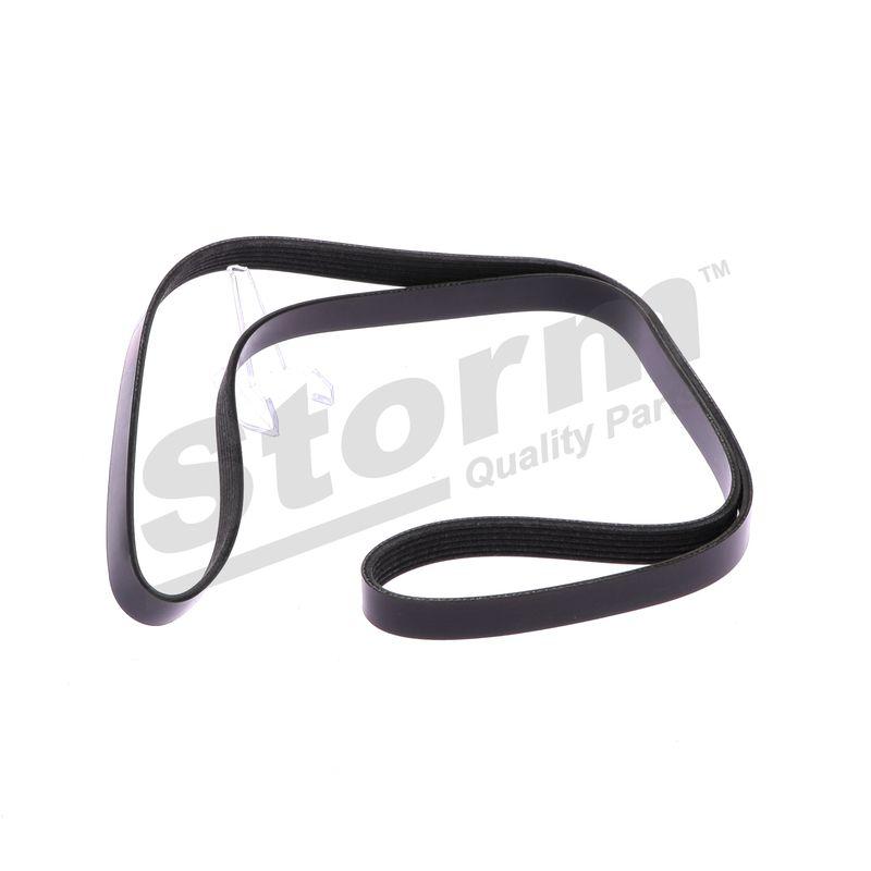Courroie trapézoïdale à nervures STORM QUALITY PARTS STO6PK1613