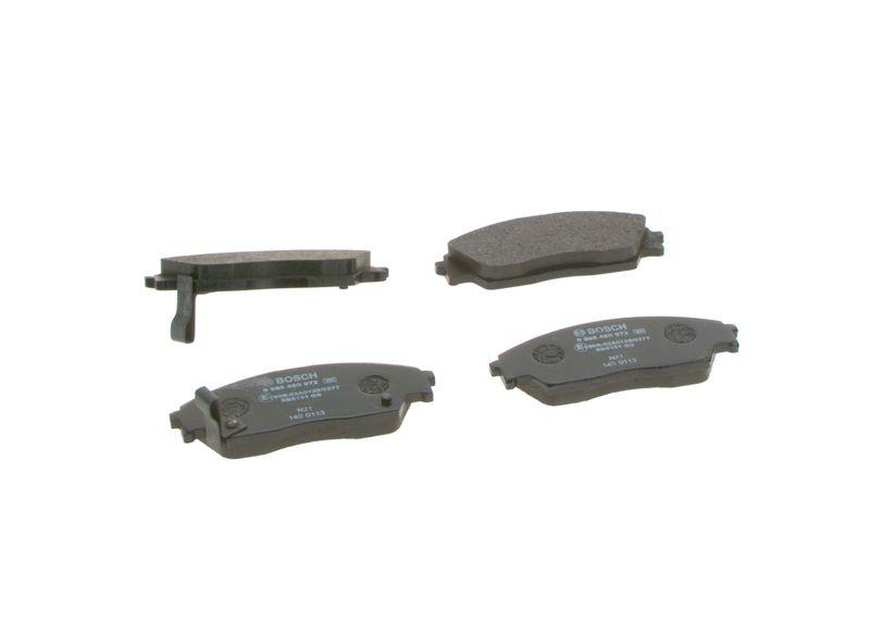 Kit de plaquettes de frein, frein à disque BOSCH 0 986 460 972