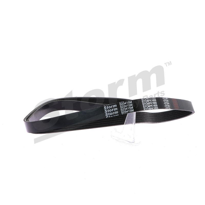 Courroie trapézoïdale à nervures STORM QUALITY PARTS STO6PK1600
