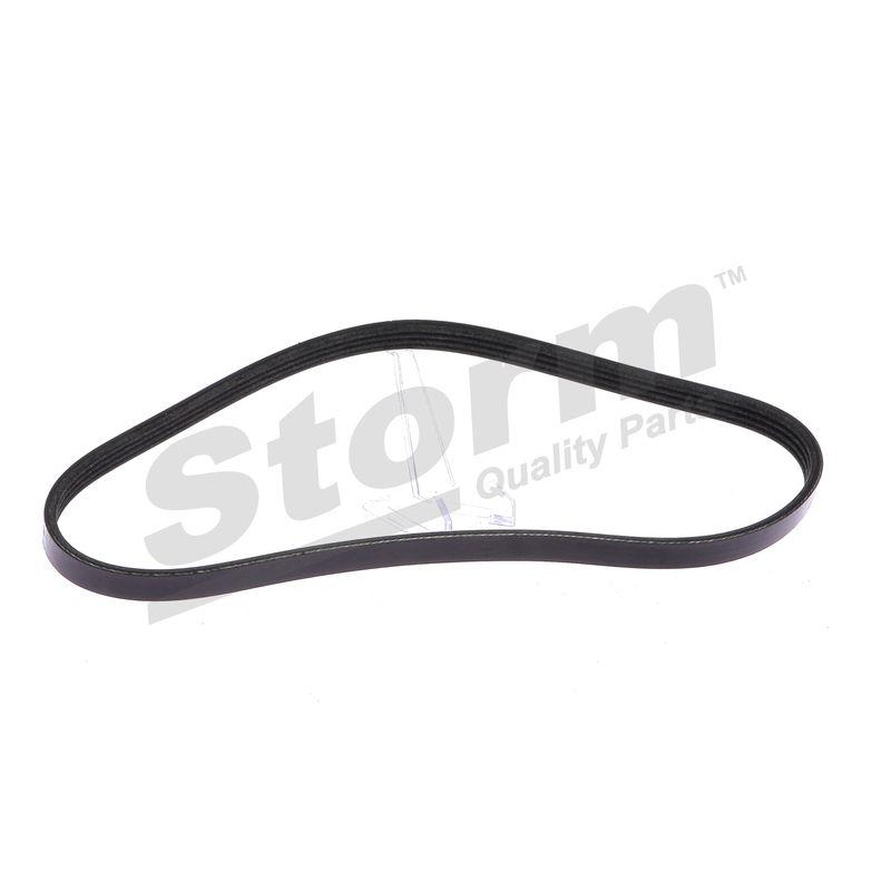 Courroie trapézoïdale à nervures STORM QUALITY PARTS STO4PK0698