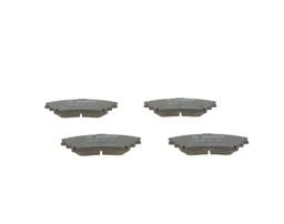 Kit de plaquettes de frein, frein à disque BOSCH 0986495174